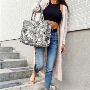 H&M jacquard weave bag